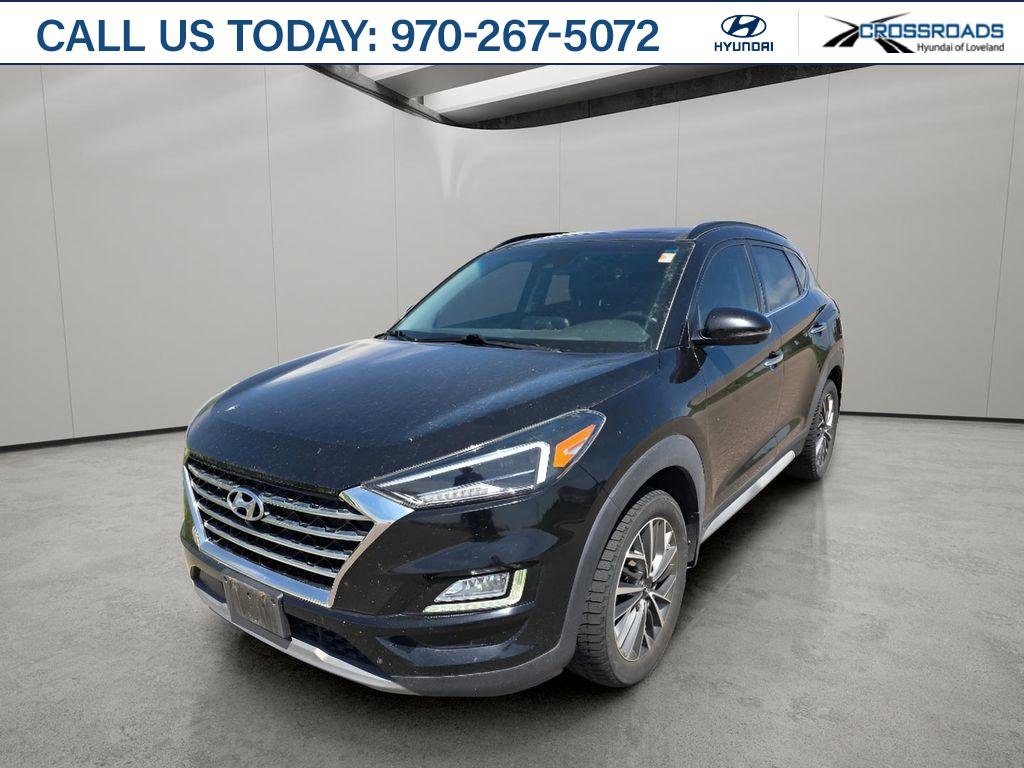 Certified Used 2021 Black Noir Pearl Hyundai Ultimate image 1