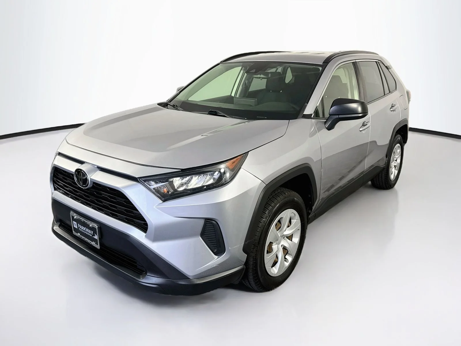 Certified Used 2021 Silver Toyota LE image 3