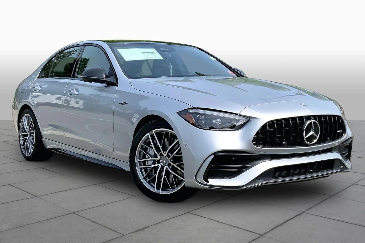 New 2026 Cirrus Silver Metallic Mercedes-Benz AMG® C 43 image 2