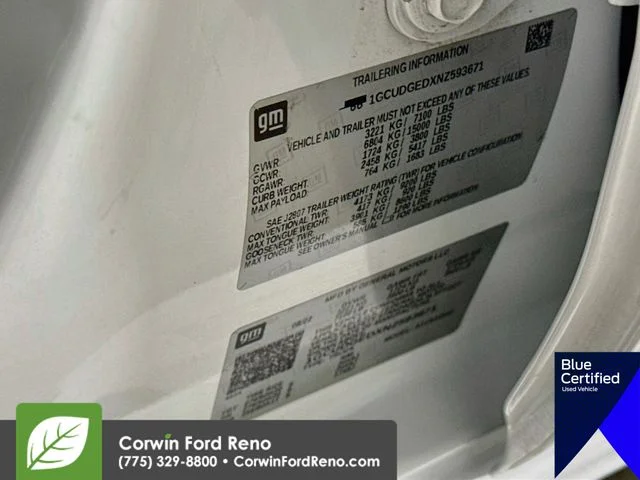 Certified Used 2022 Summit White Chevrolet LTZ image 35