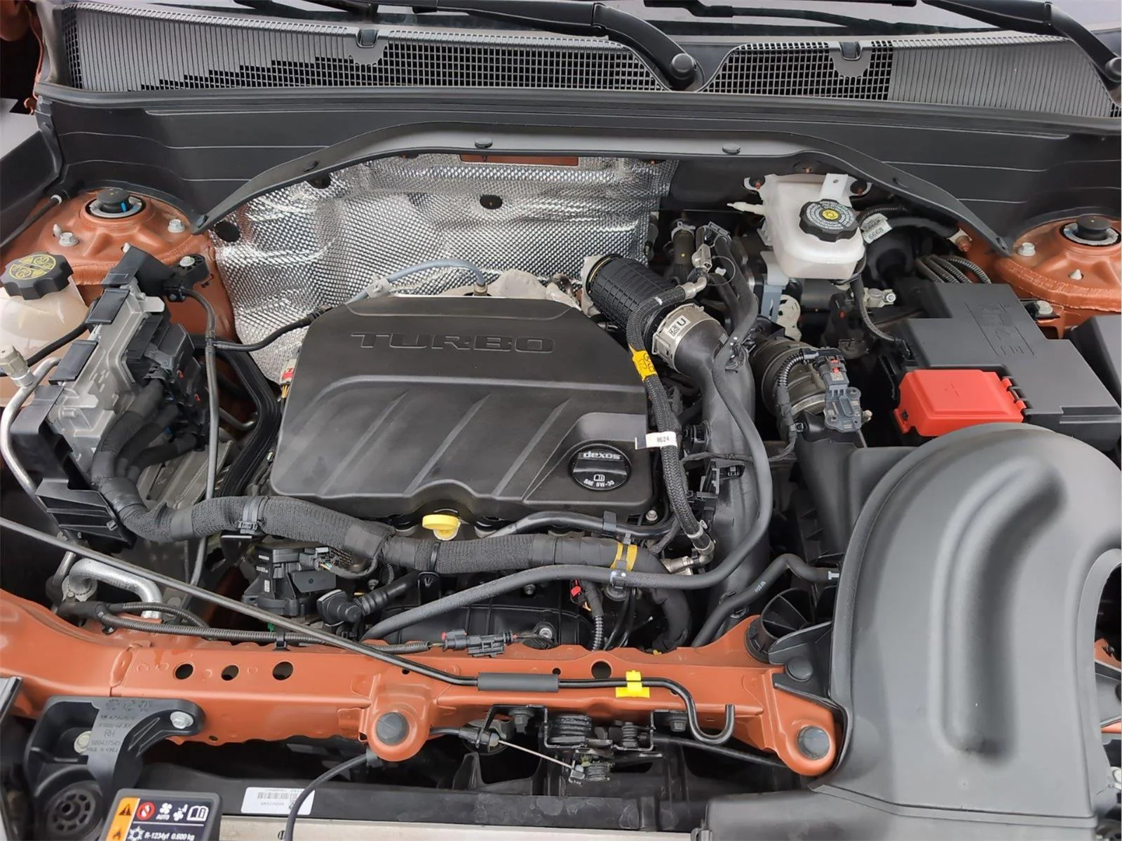 Used 2023 Vivid Orange Metallic Chevrolet LT image 12