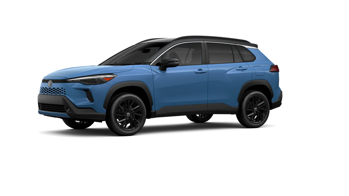 New 2026 Cavalry Blue Toyota Hybrid XSE image 2