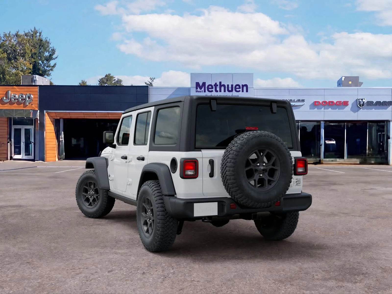 New 2026 Bright White Clearcoat Jeep Willys image 3