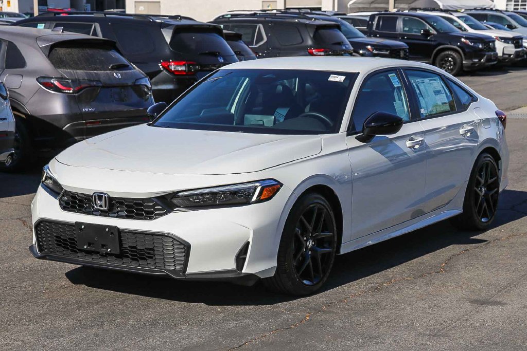 New 2026 Platinum White Pearl Honda Sport image 3