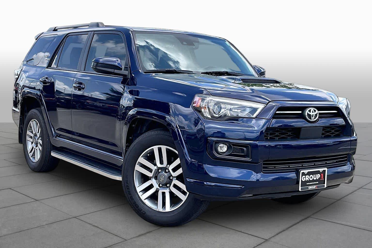 Used 2024 Nautical Blue Metallic Toyota TRD Sport image 3