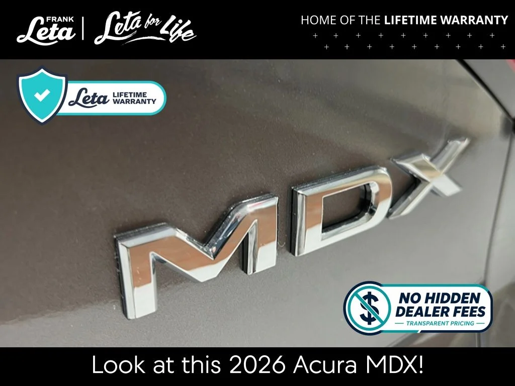 New 2026 Black Acura A-Spec Advance Package image 12