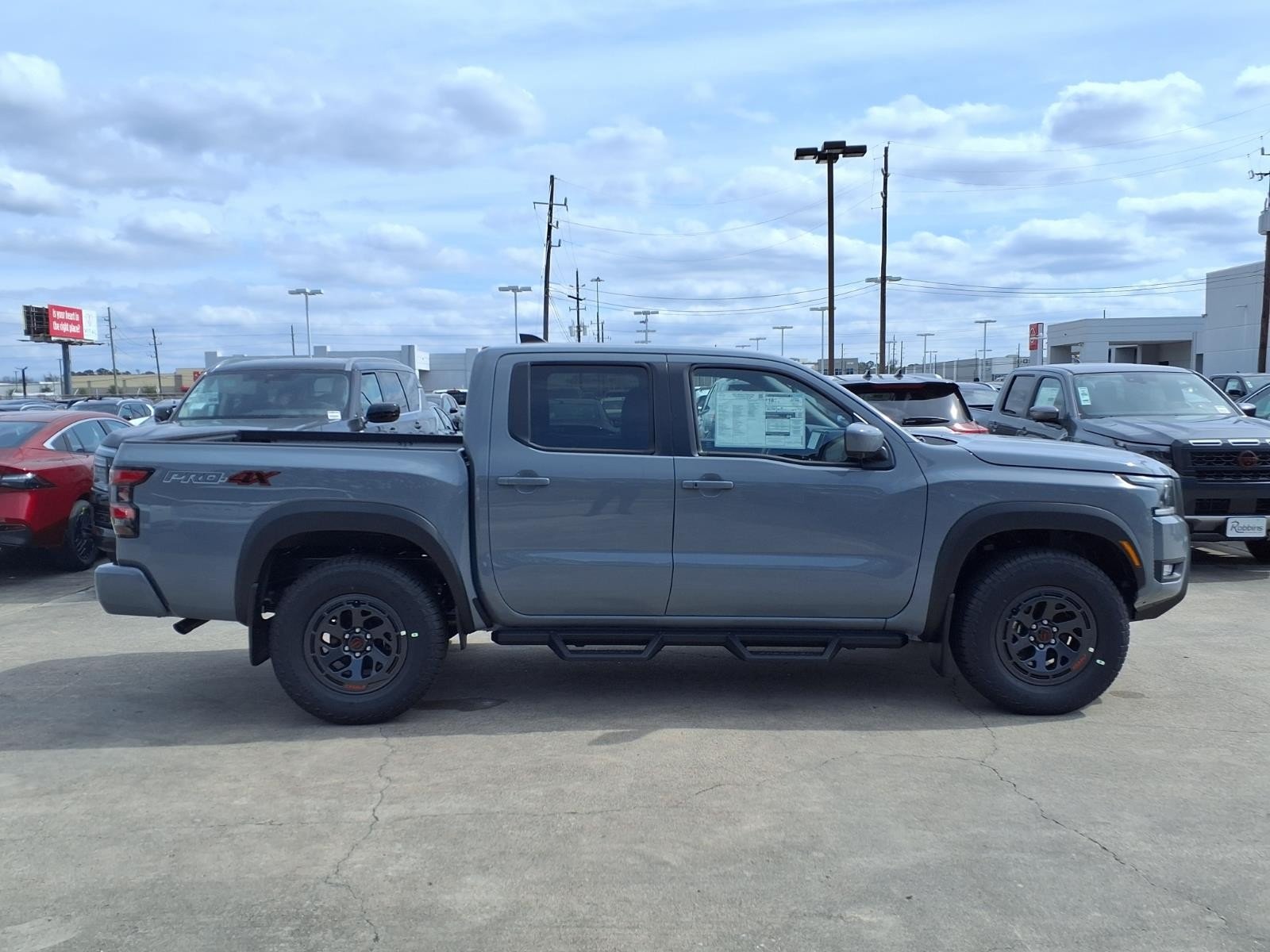 2026 Nissan Frontier Crew Cab PRO-4X® Gray at Robbins Nissan