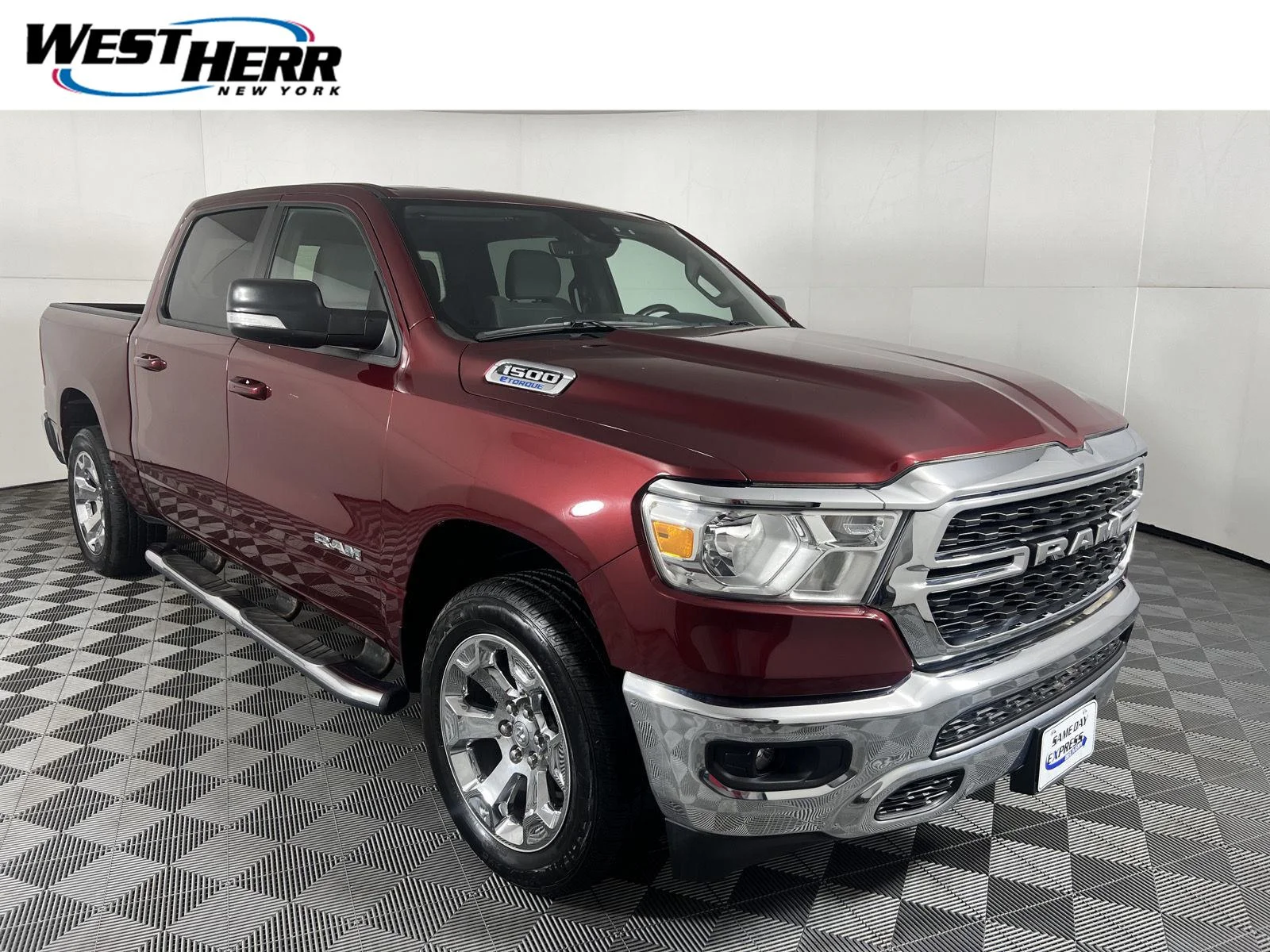 Used 2022 Delmonico Red Pearlcoat Ram Big Horn image 1