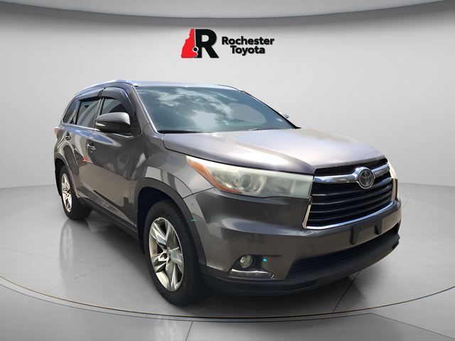 Gray 2015 Toyota Highlander Limited Platinum AWD SUV / Crossover All-Wheel Drive