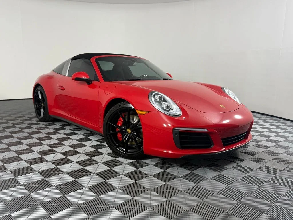 Used 2017 Red Porsche Targa 4S image 6