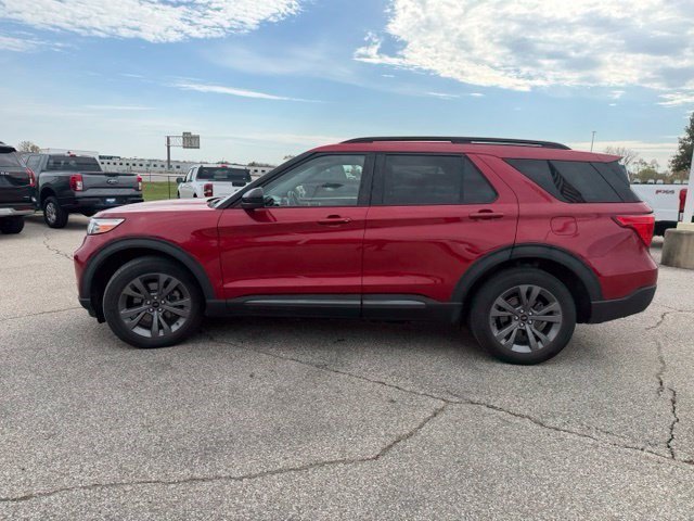 Certified Used 2022 Red Metallic Ford XLT image 7