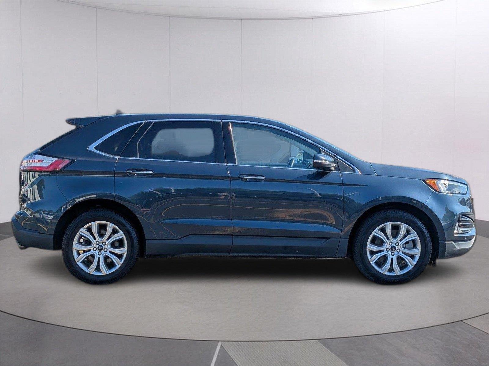 Used 2024 Stone Blue Ford Titanium image 8