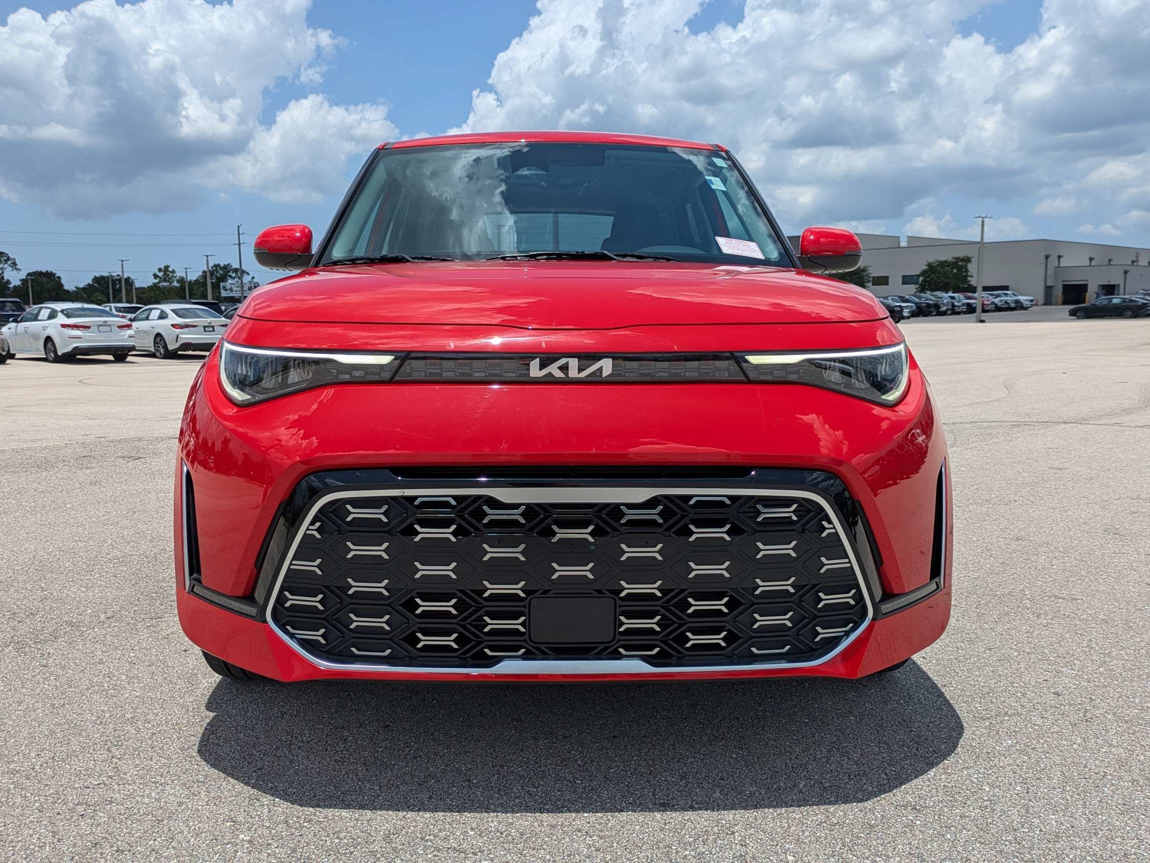 Certified Used 2025 Inferno Red Kia GT-Line image 3