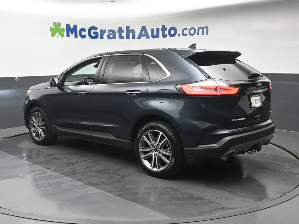 Used 2024 Blue Ford Titanium image 27