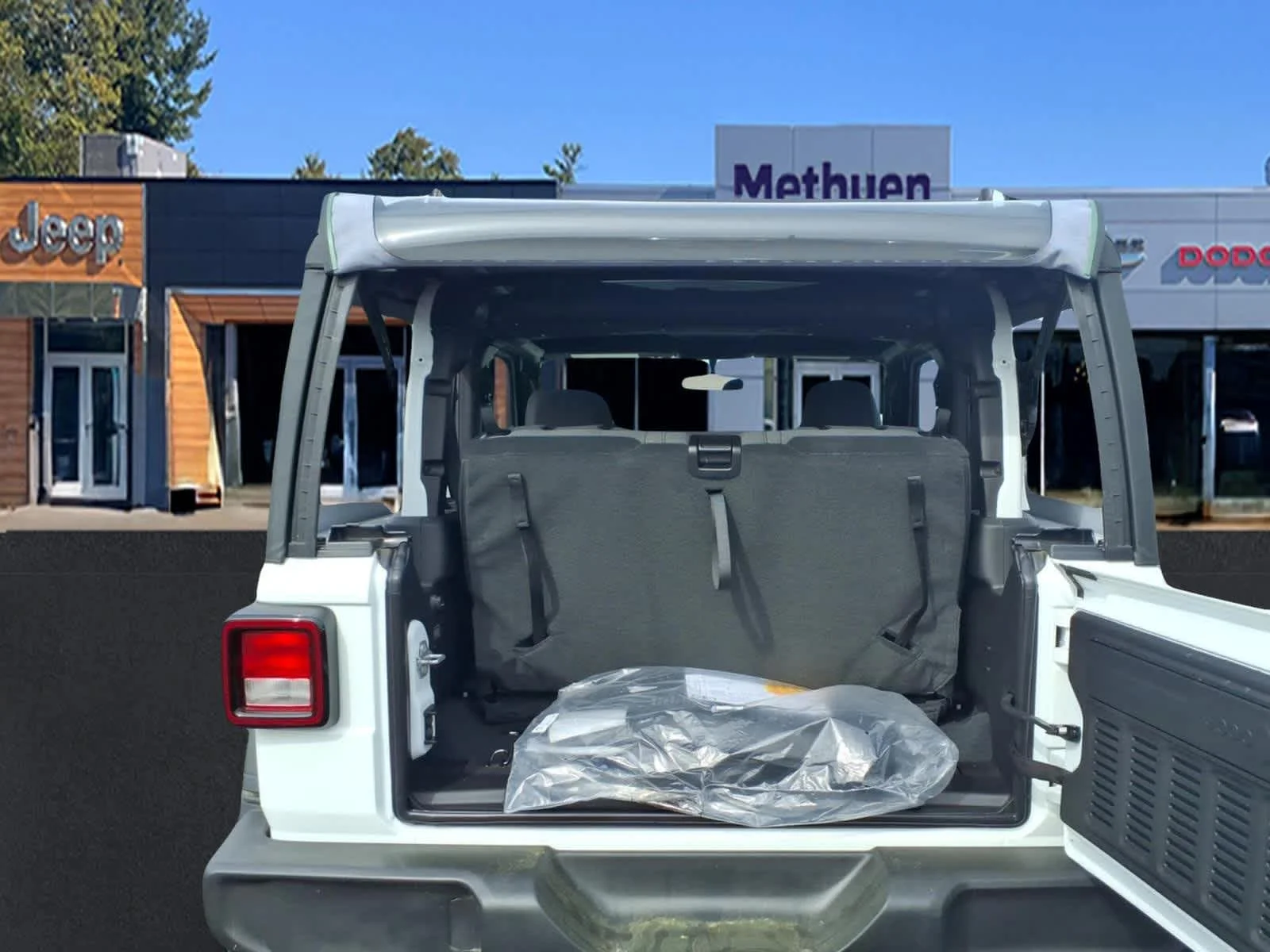 New 2026 Bright White Clearcoat Jeep Sport image 6