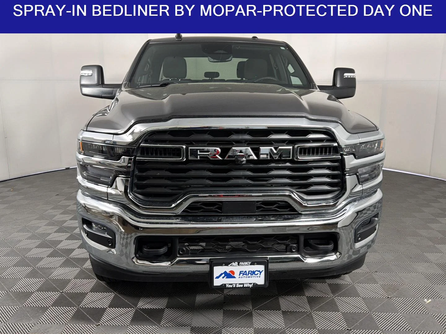 Used 2025 Granite Crystal Metallic Clearcoat Ram Big Horn image 4