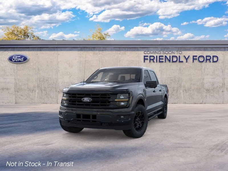 New 2026 Agate Black Metallic Ford XLT image 2