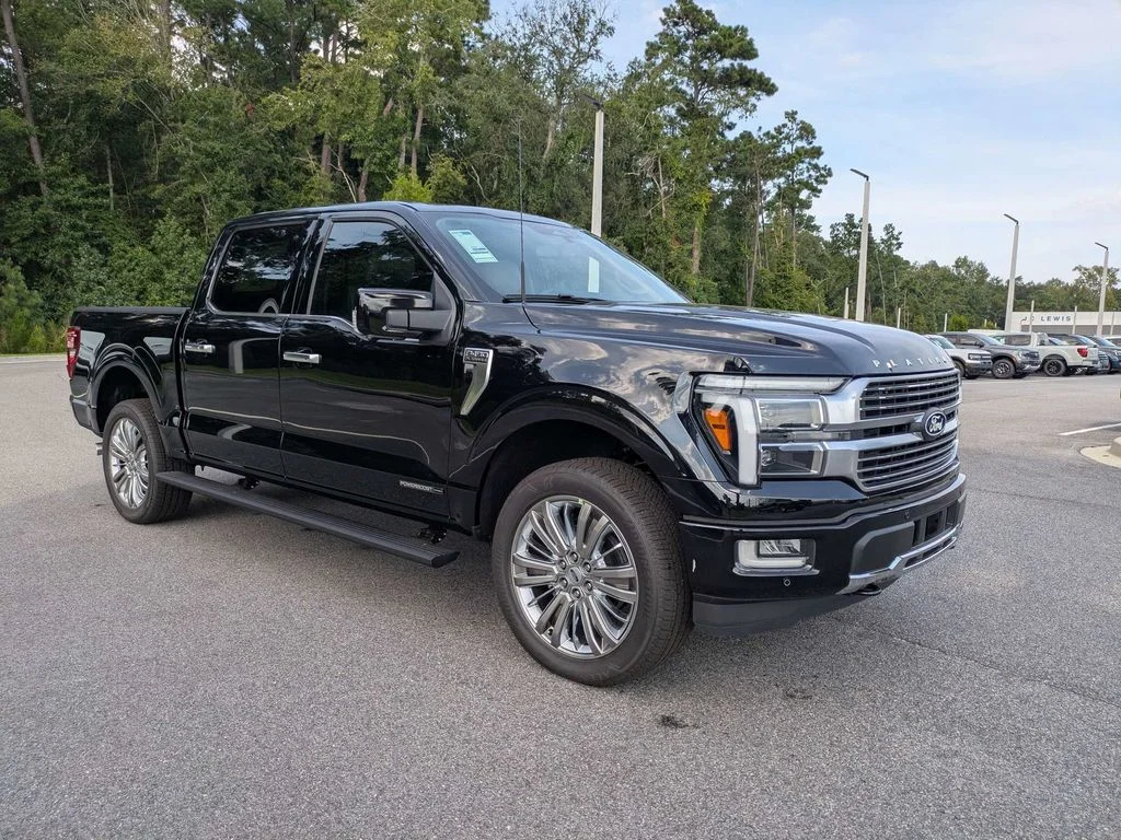 New 2026 Agate Black Metallic Ford Platinum image 2