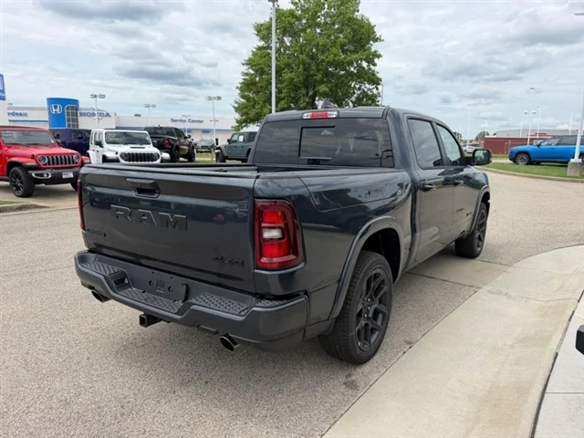 New 2026 Forged Blue Metallic Exterior Paint RAM Laramie image 4