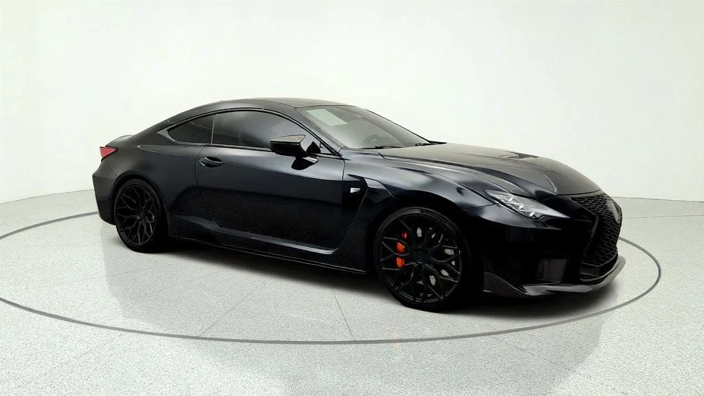 Used 2020 Caviar Lexus RC F RWD w/ Performance Pkg & Mark Levinson Audio image 3