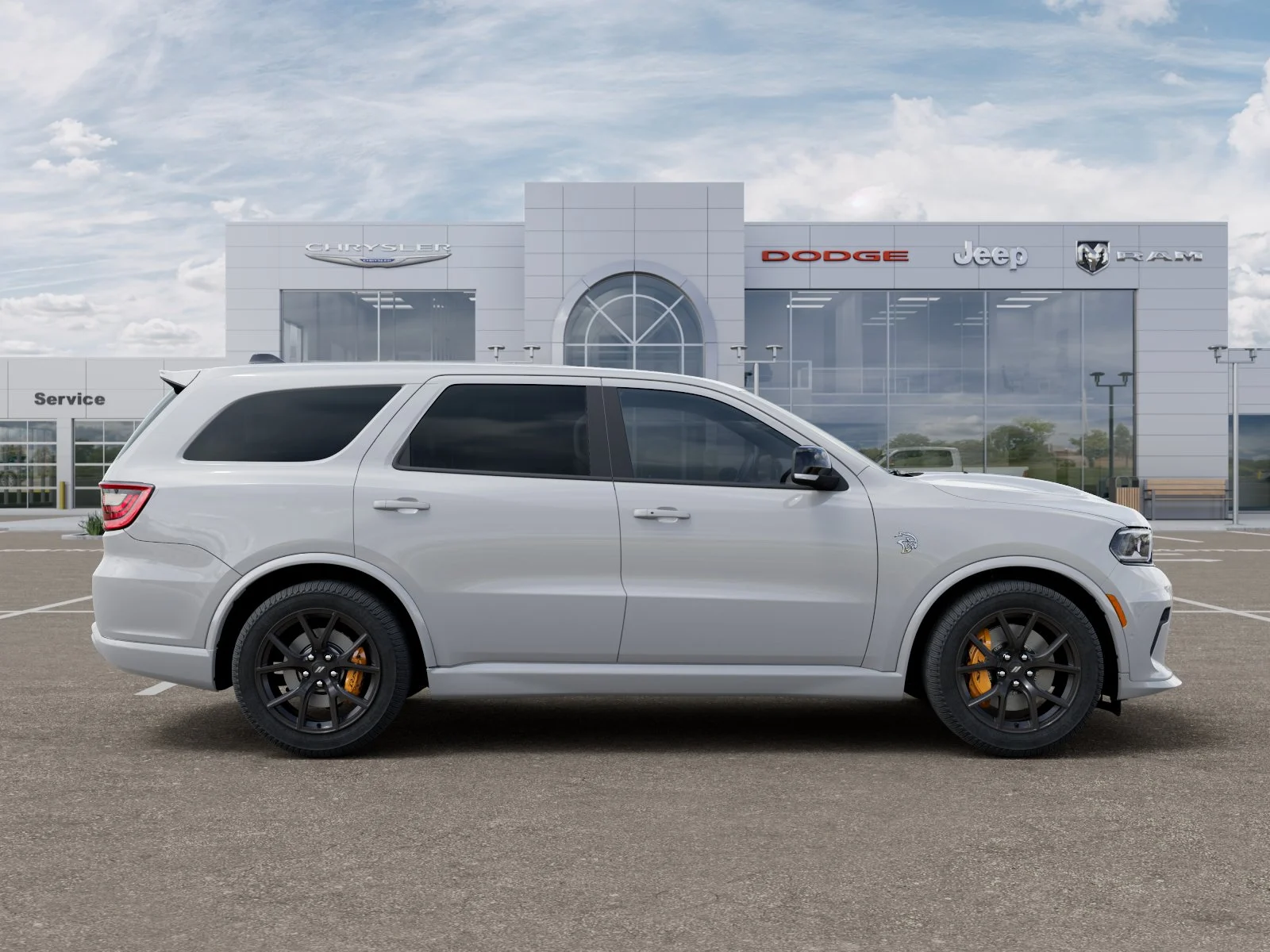 New 2026 White Knuckle Clear-Coat Exterior Paint Dodge SRT Hellcat image 47