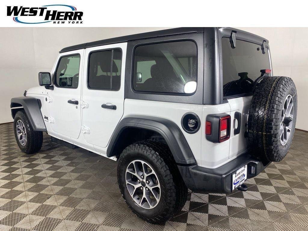 Used 2026 Bright White Clearcoat Jeep Sport S image 25