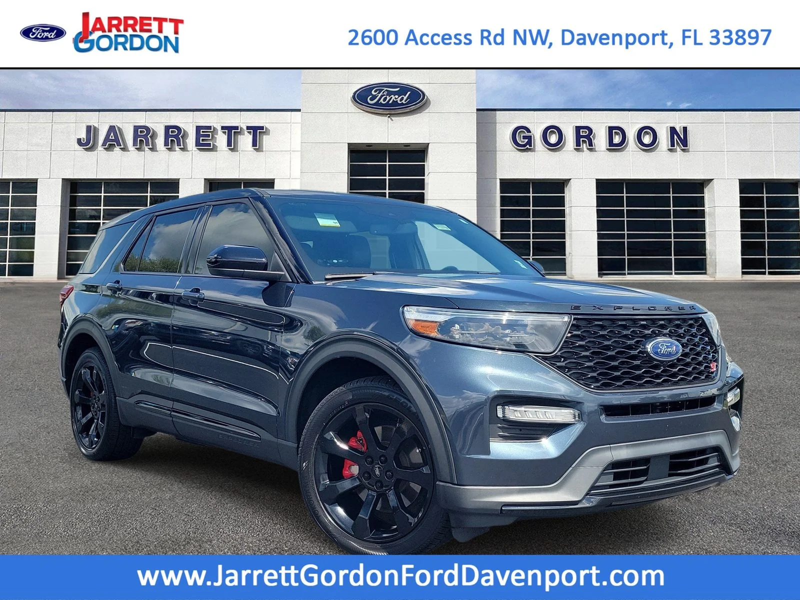 Certified Used 2022 Blue Ford ST image 1