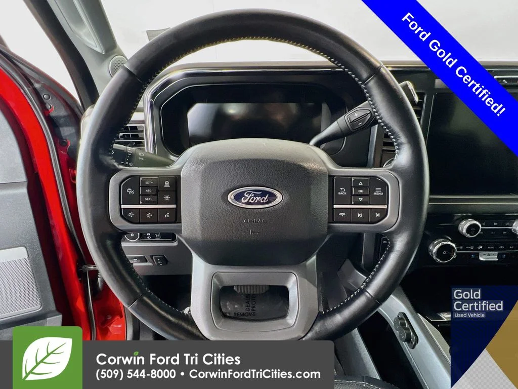 Certified Used 2024 Black Ford Lariat image 8