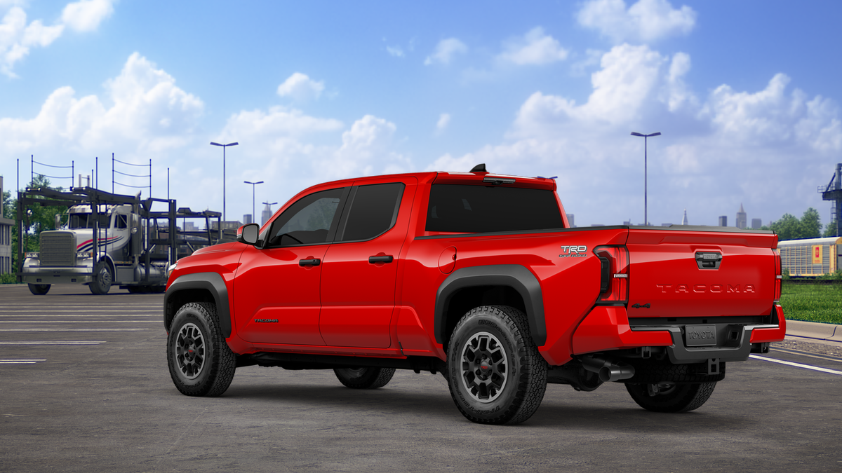 New 2026 Supersonic Red Toyota TRD Off-Road image 6