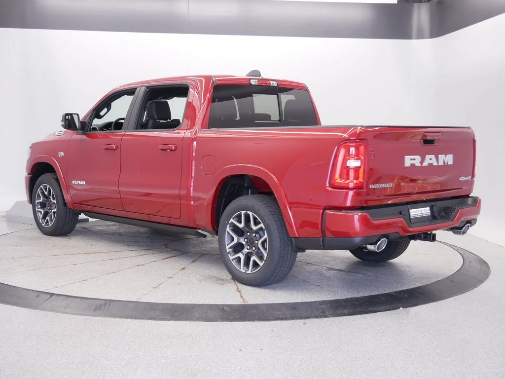 New 2027 Molten Red Pearlcoat Ram Laramie image 3