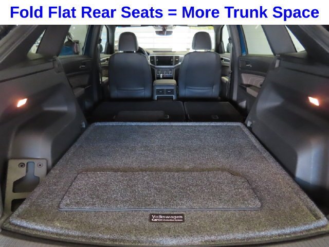 Used 2021 Blue Volkswagen 3.6L V6 SE w/Technology R-Line image 38