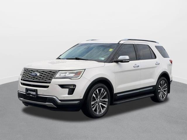 Used 2018 White Platinum Metal Ford Platinum image 1