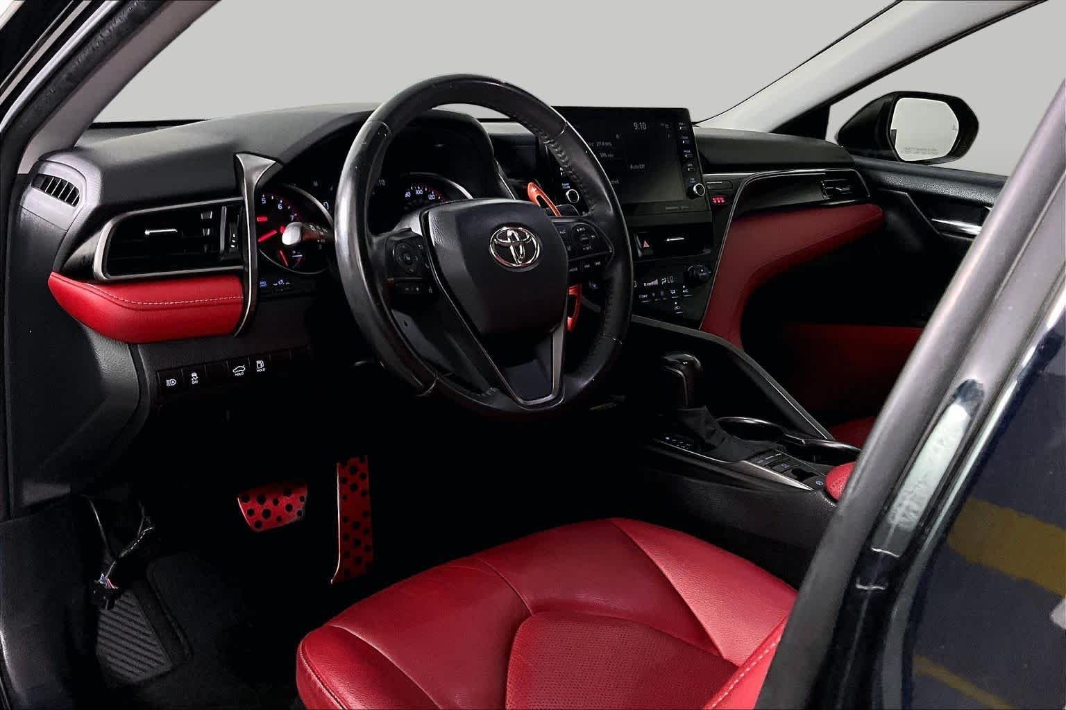 Used 2022 Midnight Black Metallic Toyota XSE image 15