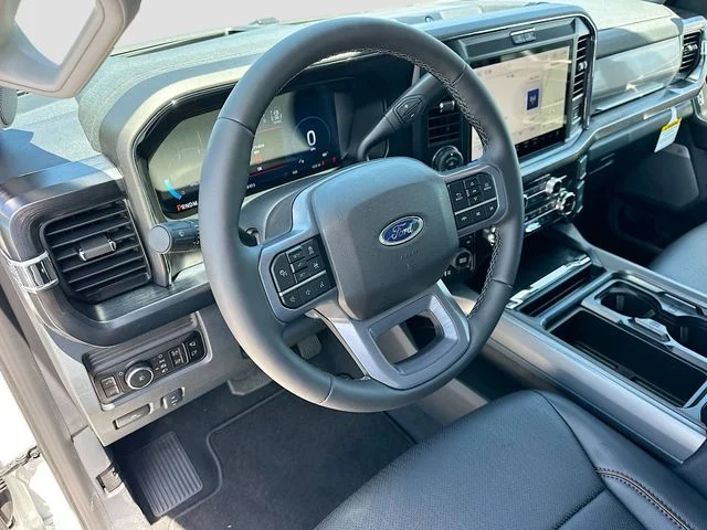 New 2026 White Metallic Ford Lariat image 6