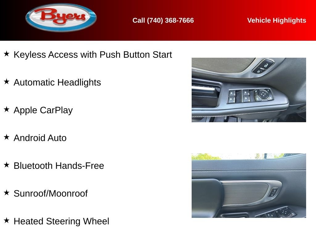 Used 2025 Black Metallic Ford Platinum image 12