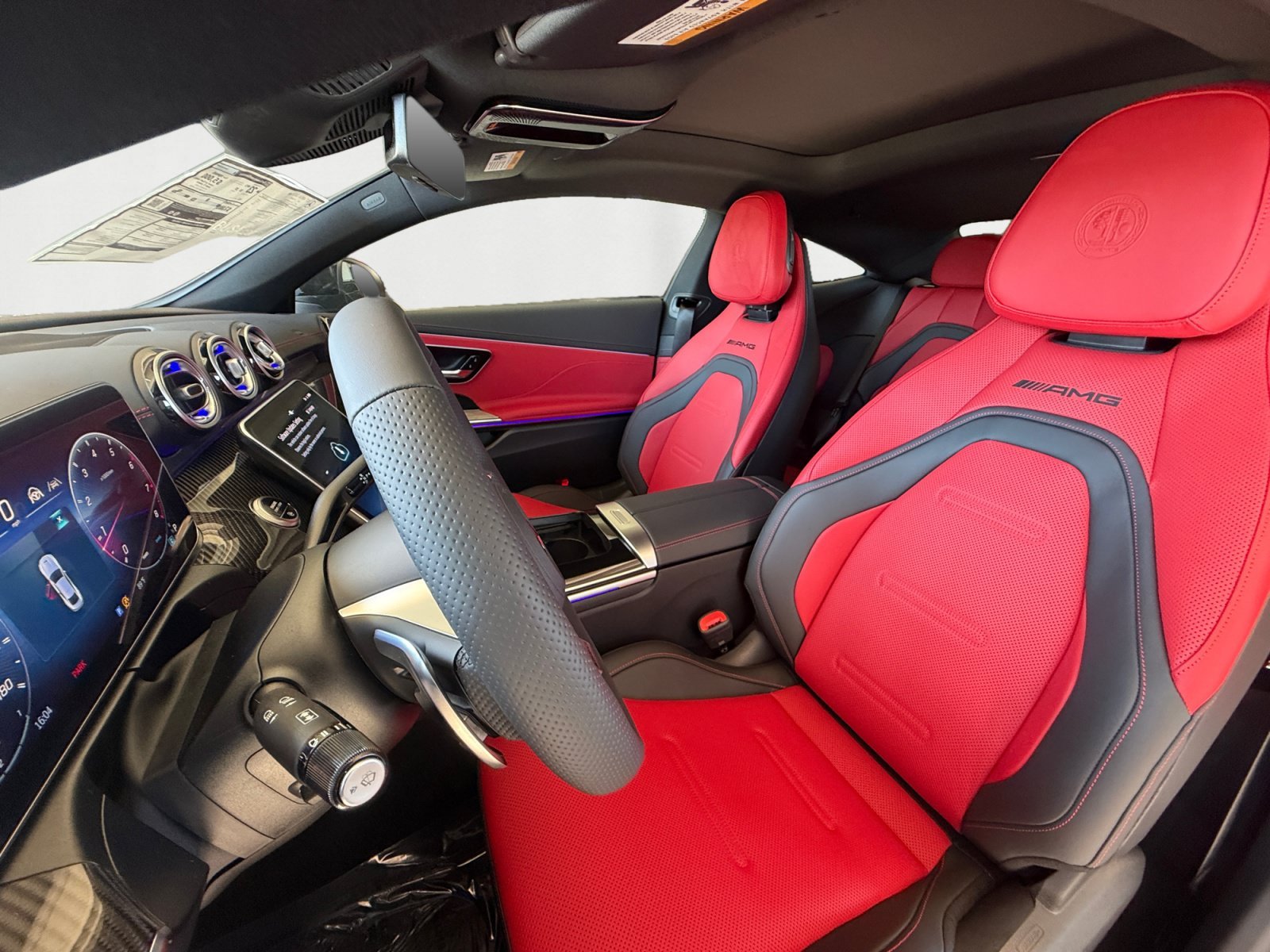 New 2027 MANUFAKTUR Patagonia Red Metallic Mercedes-Benz AMG® CLE 53 4MATIC+ Coupe image 35