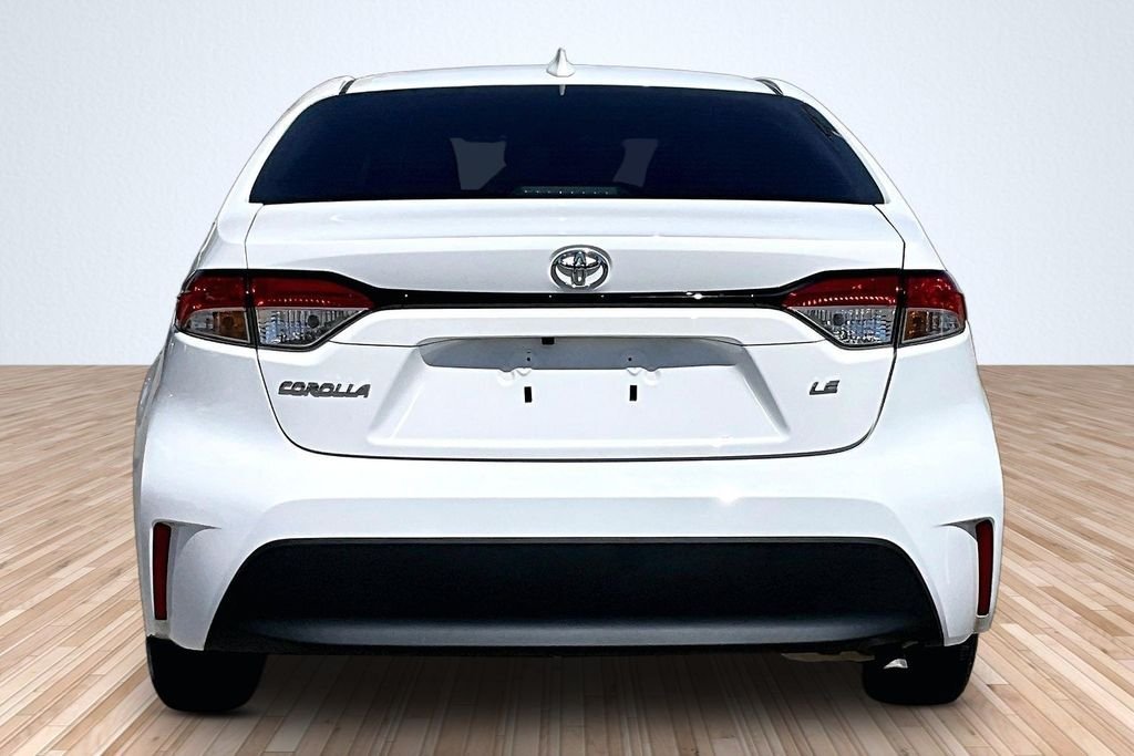 Used 2024 White Toyota LE image 4