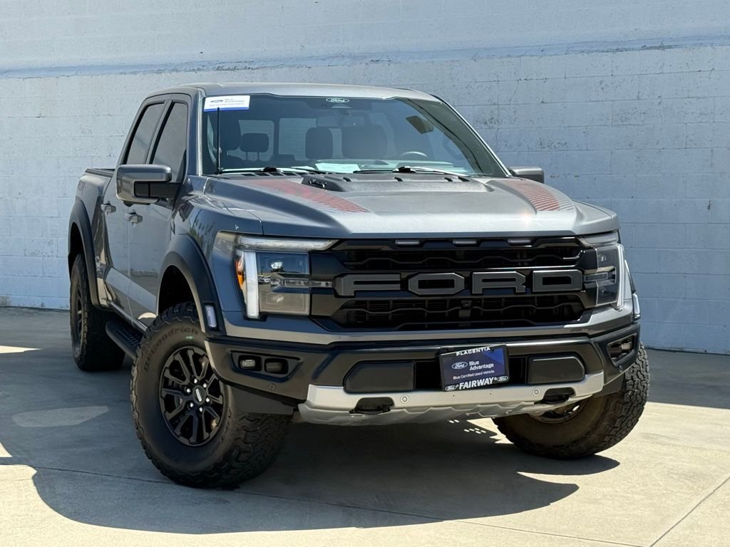 Certified Used 2024 Gray Metallic Ford Raptor image 3