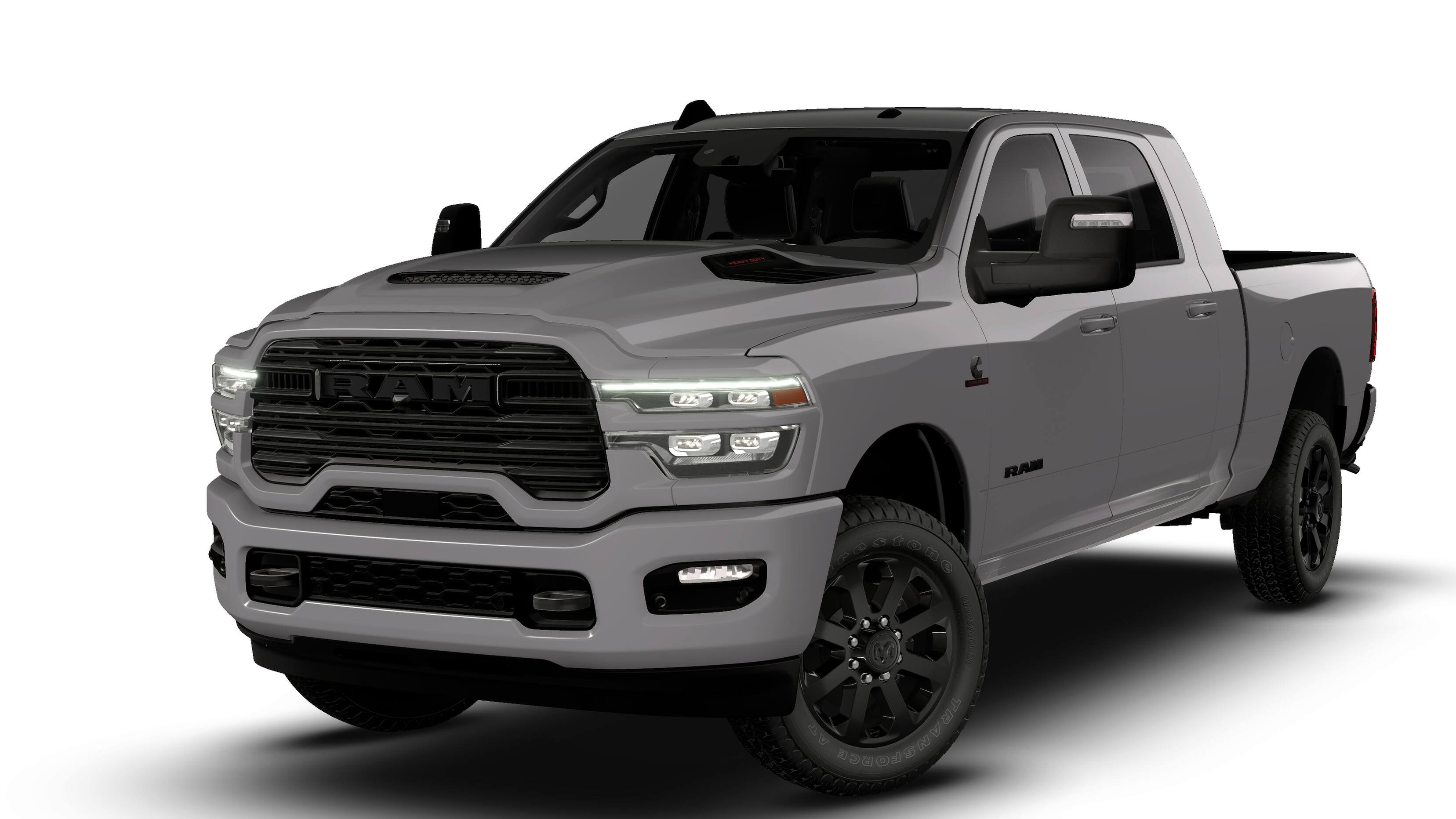 New 2026 Ceramic Gray Clear-Coat Exterior Paint RAM Laramie image 13