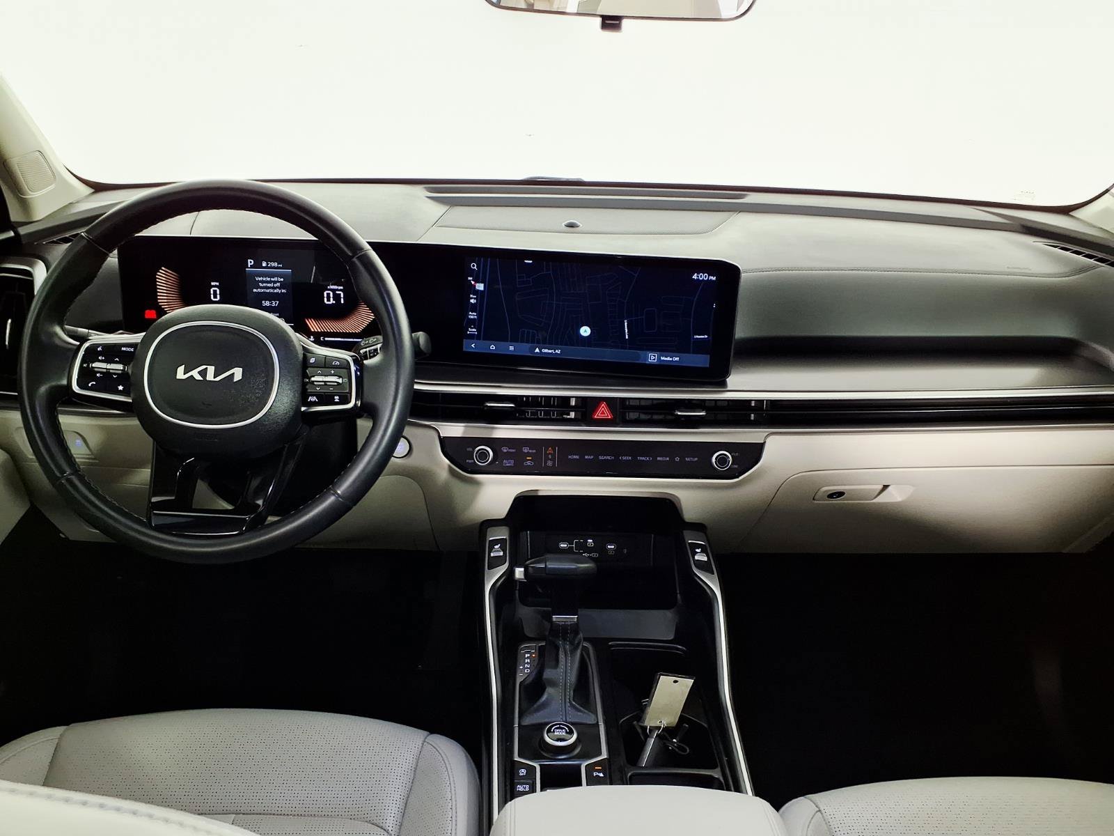 Used 2025 Glacial White Pearl Kia S image 15