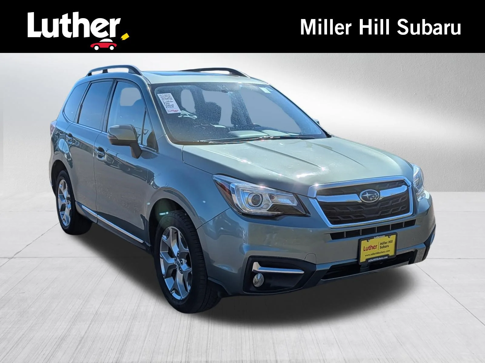 Used 2017 Jasmine Green Metallic Subaru Touring image 1
