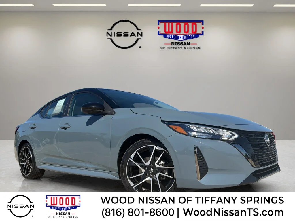 Used 2024 Atlantic Gray Metallic Super Black Nissan SR image 1