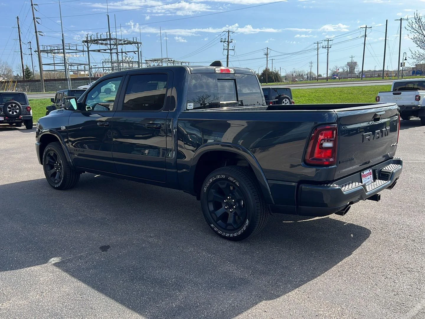 New 2026 Forged Blue Metallic Exterior Paint RAM Big Horn image 5