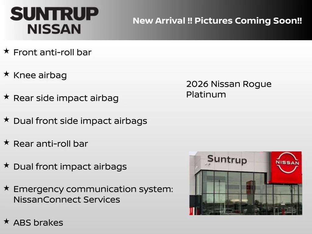 New 2026 Black Nissan Platinum image 5