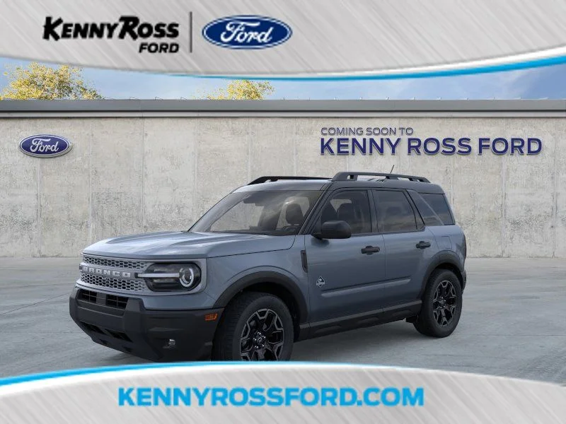 New 2026 Azure Gray Metallic Tri-Coat Ford Outer Banks® image 1