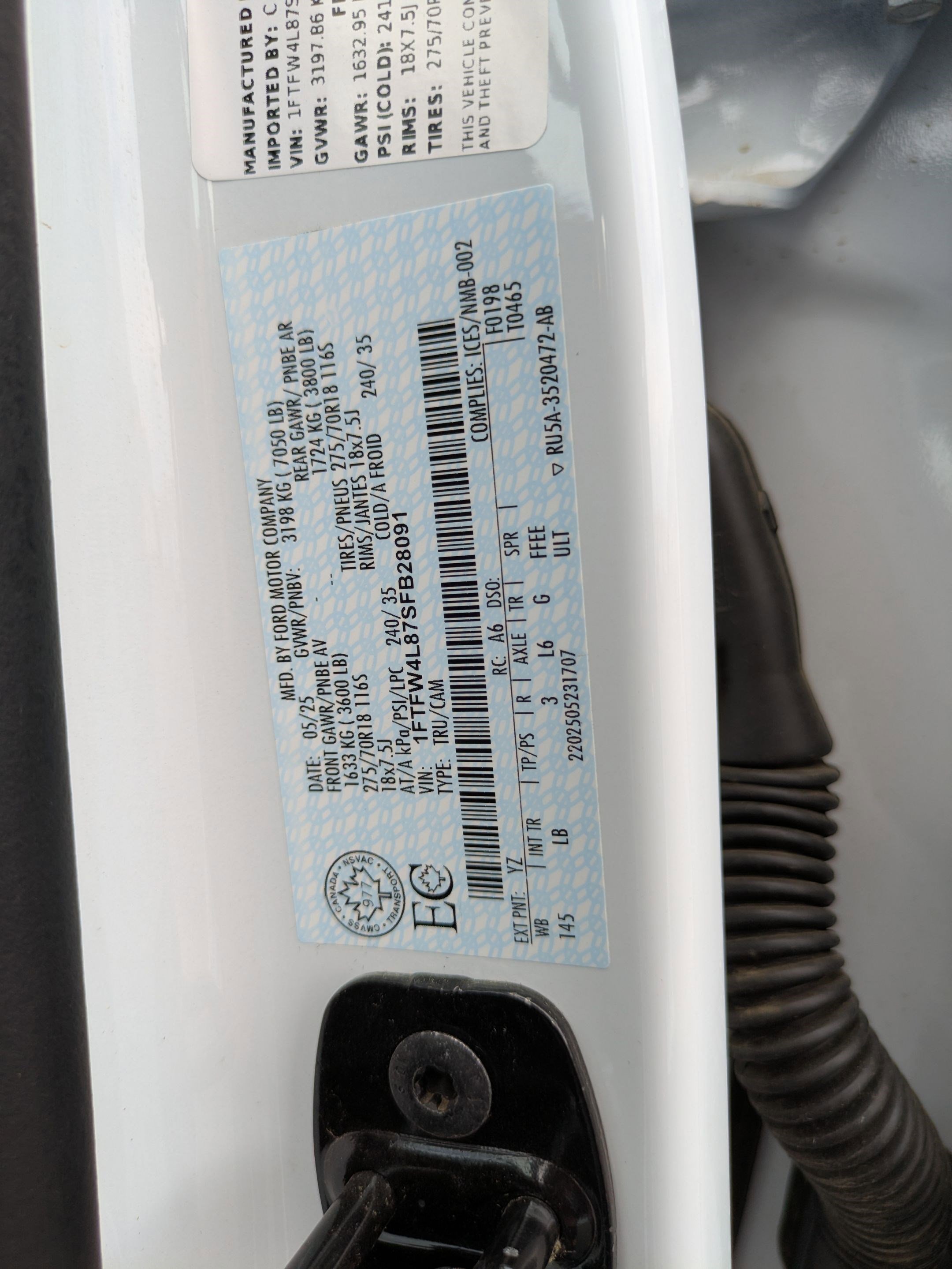 Certified Used 2025 Blue Ford Tremor image 33