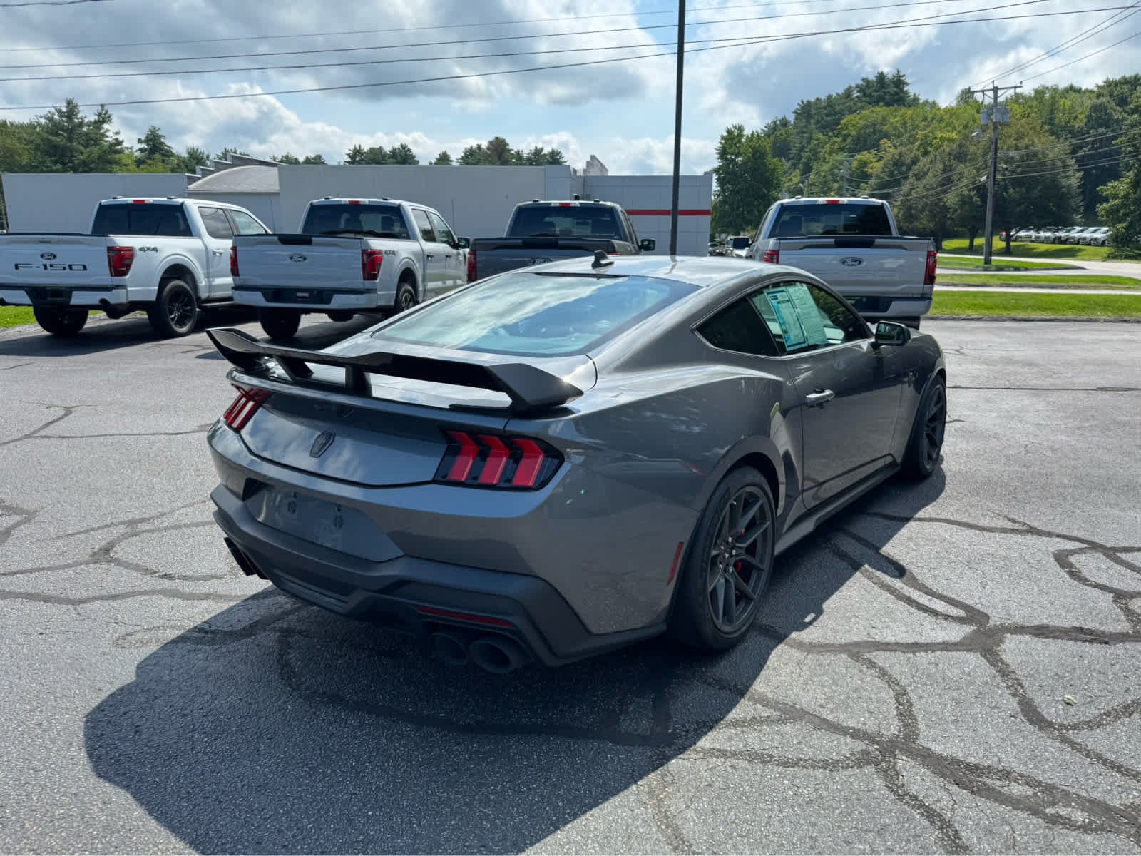 Certified Used 2025 Carbonized Gray Ford Dark Horse image 6