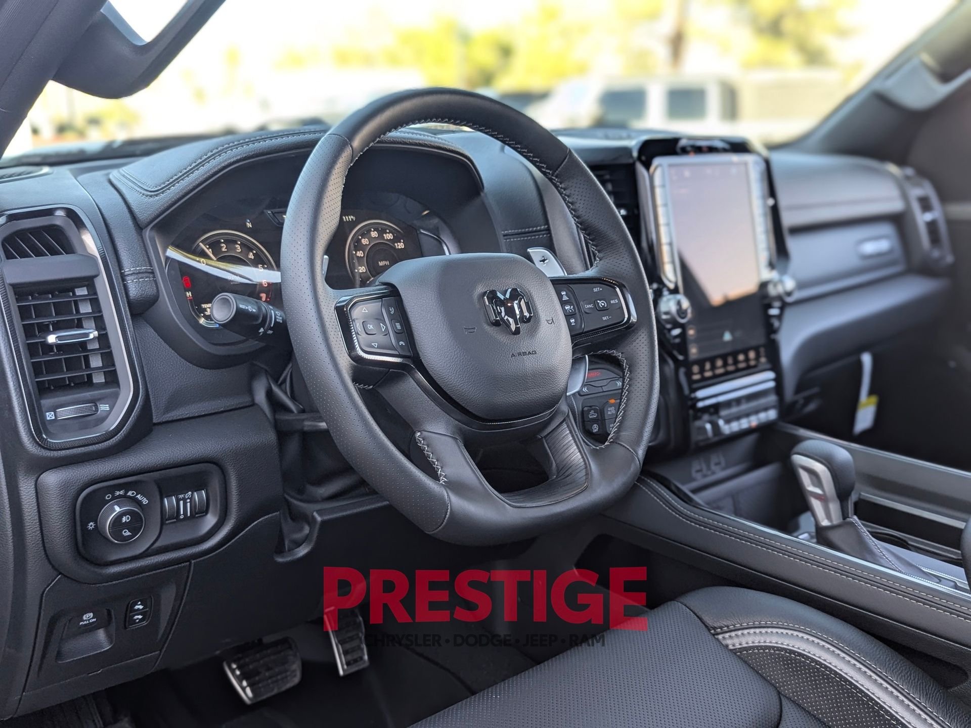 New 2026 Diamond Black Crystal Pearl-Coat Exterior Paint RAM RHO image 11