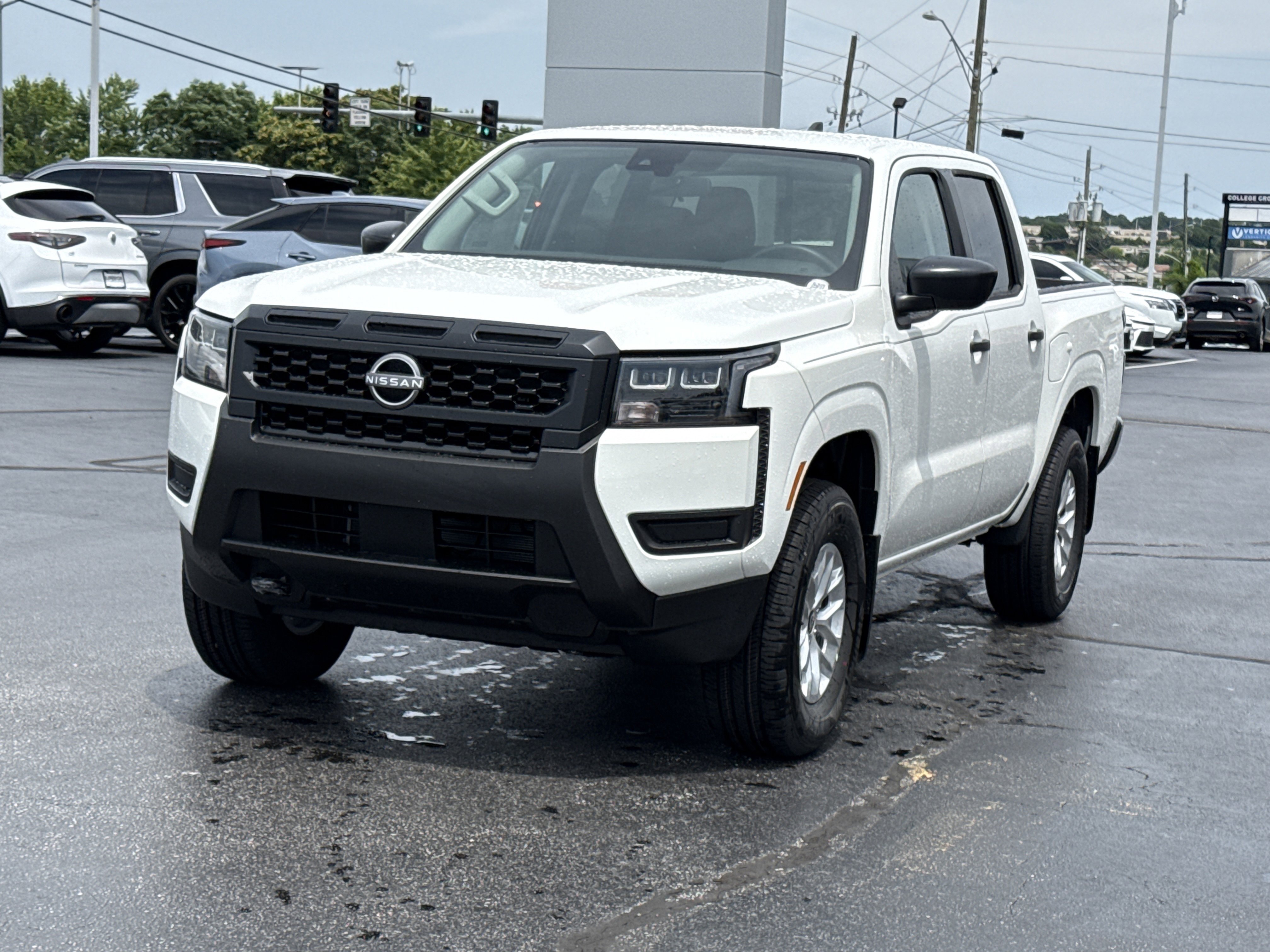 New 2026 Glacier White Nissan Crew Cab S image 8