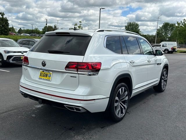 Certified Used 2023 White Volkswagen 3.6L V6 SEL Premium R-Line image 4